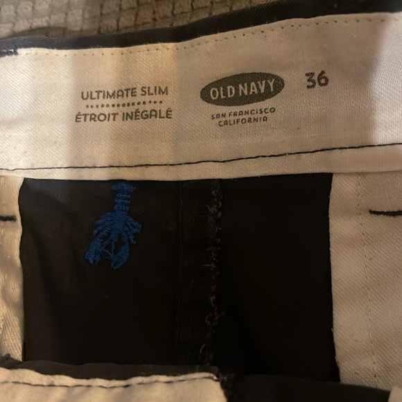 Men’s shorts Navy blue with lobsters - Picture 3 of 3